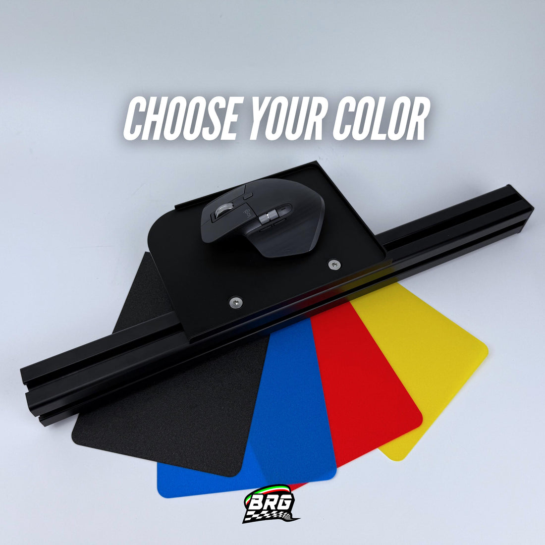 Mouse Tray – 40x40 Aluminum Profile Compatible with Custom Color Top Plate