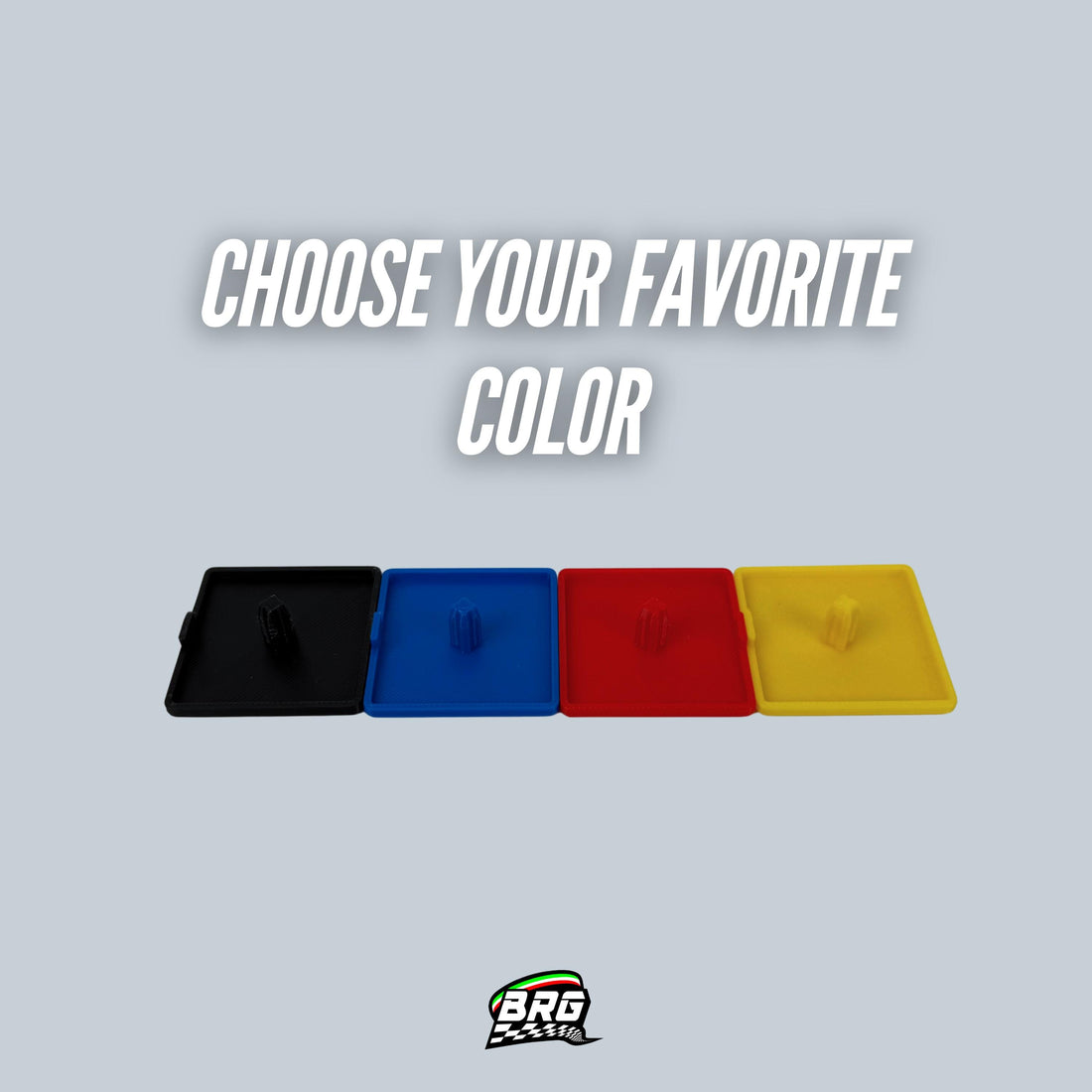 Sim Rig Aluminum Profile Endcaps – Custom Color Packs for 40x40, 80x40, 120x40, 160x40