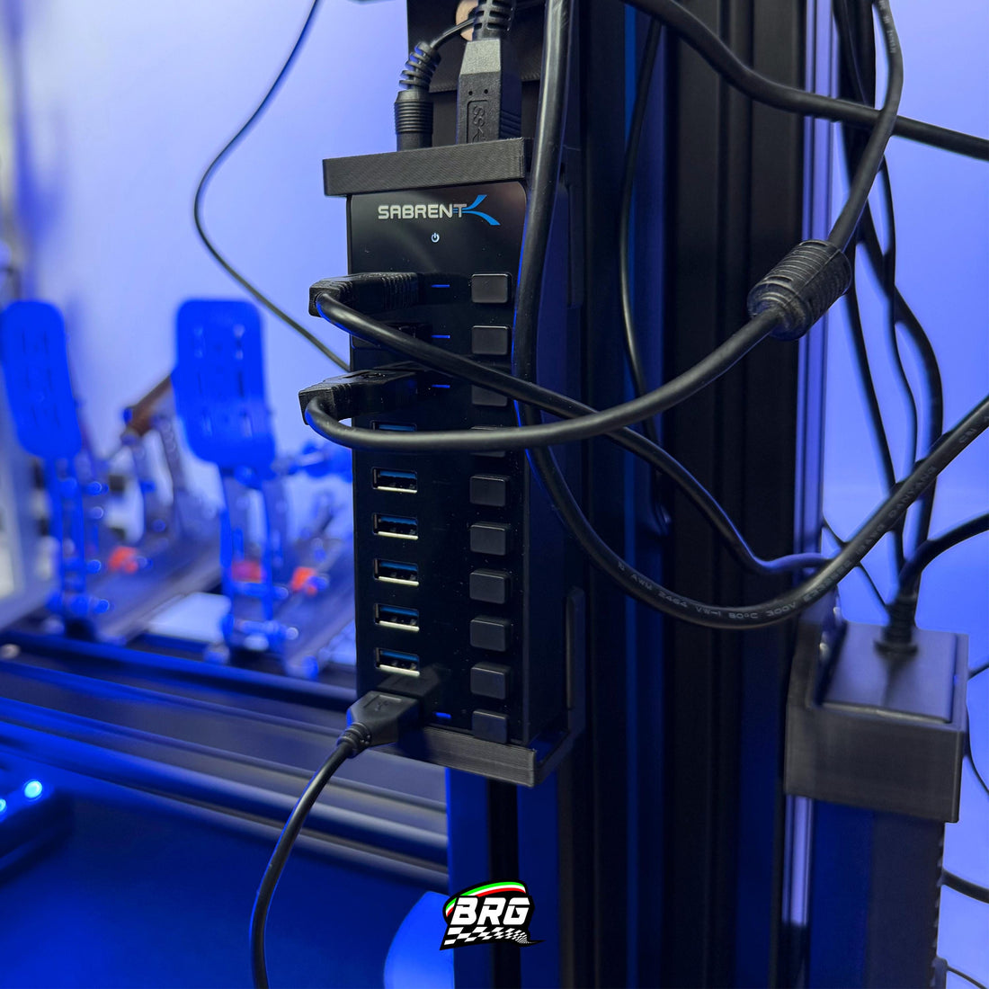 Sabrent USB Hub Mount for 40x40 Aluminum Profile