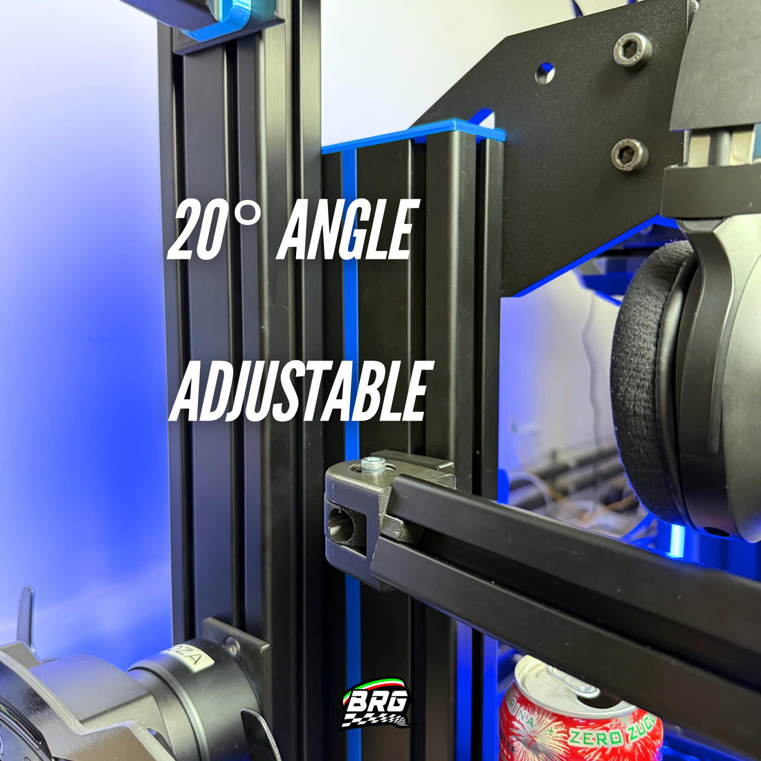40x40 20 Degrees Adjustable Arm and Keyboard Holder – Complete Package