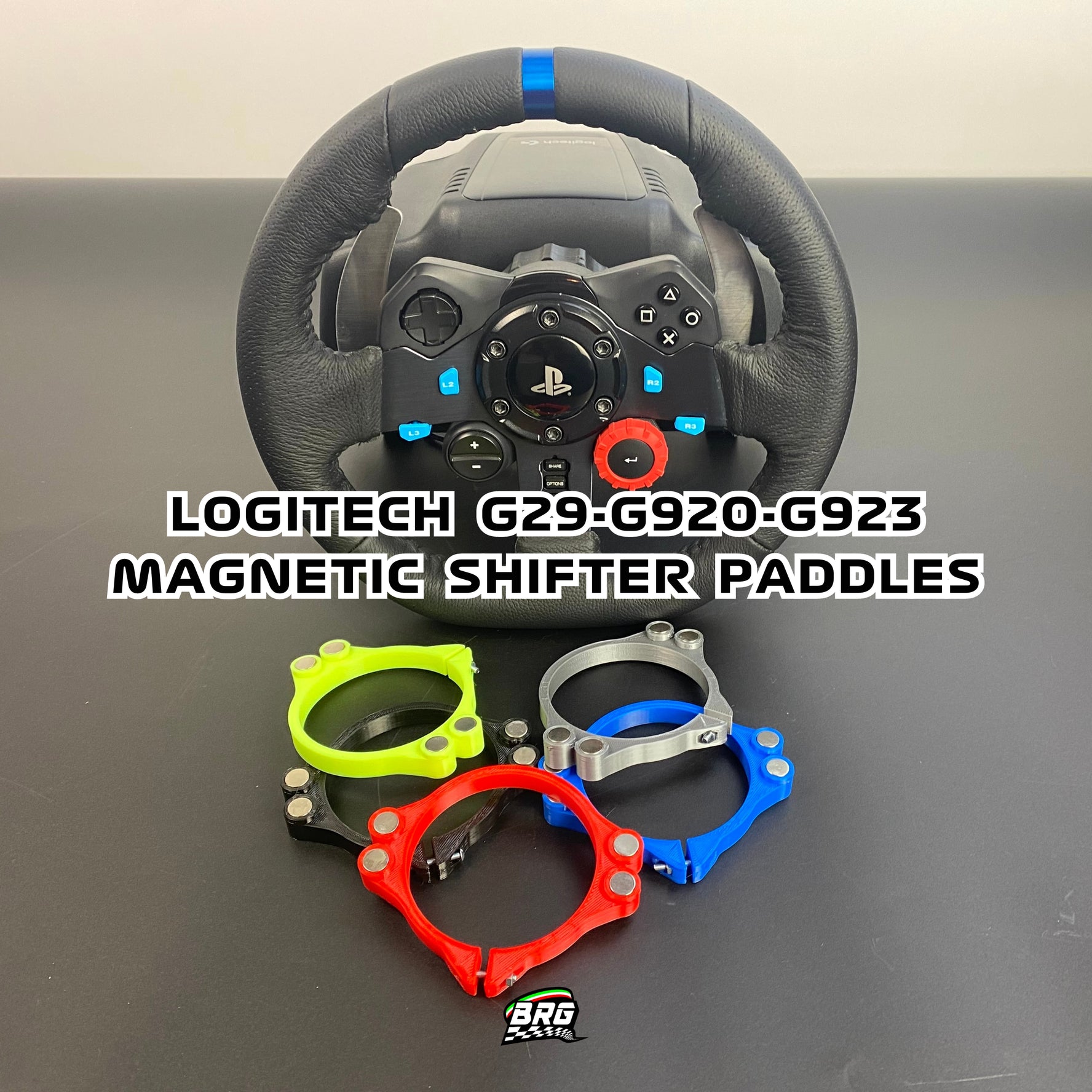 Logitech G29/G920/G923 Magnetic Paddles Shifter Mod