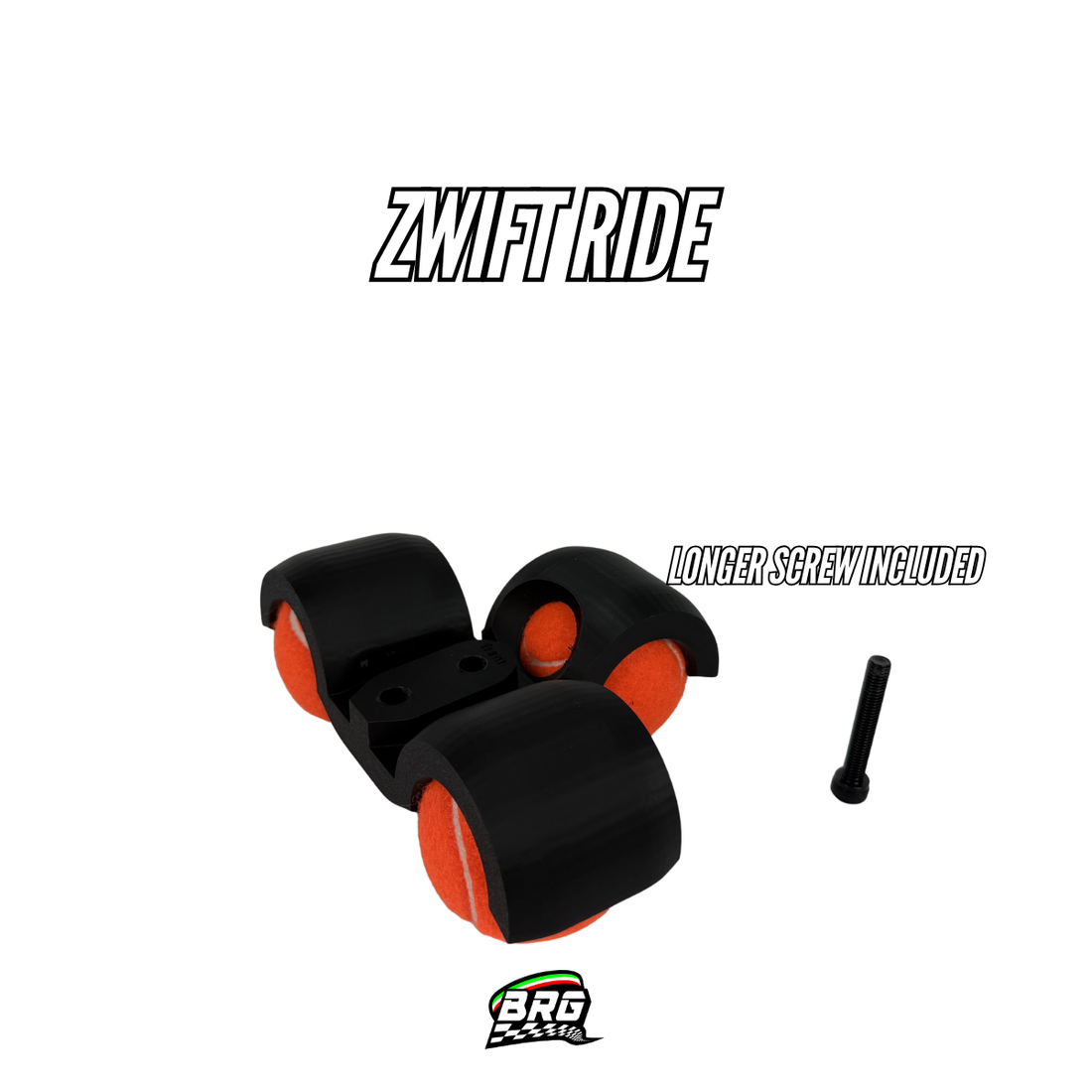 Zwift Ride and Kickr Core 1 and 2 Compatible Rocker Feet / Tennis Ball Mod