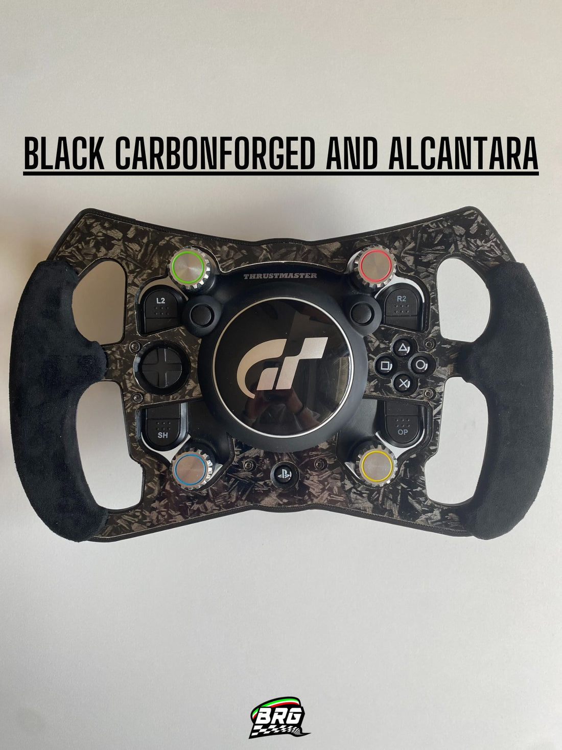 Open Wheel Mod for Thrustmaster T-GT. With Alcantara & 10+colors