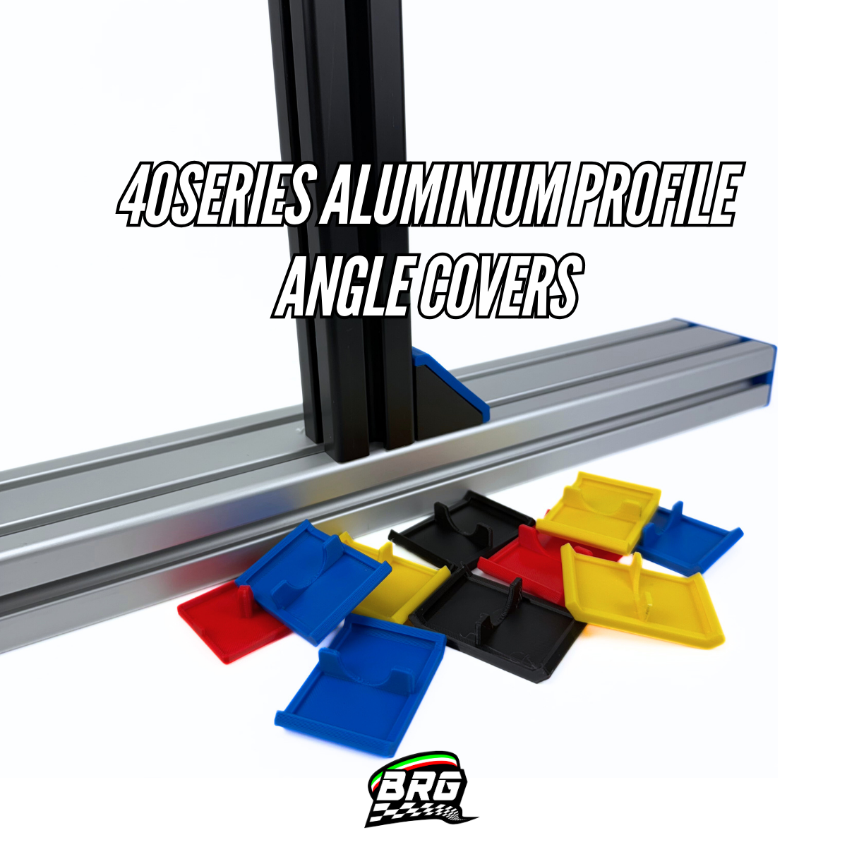4040 Aluminum Profile Angle Cover – Clean Finish for Sim Rigs