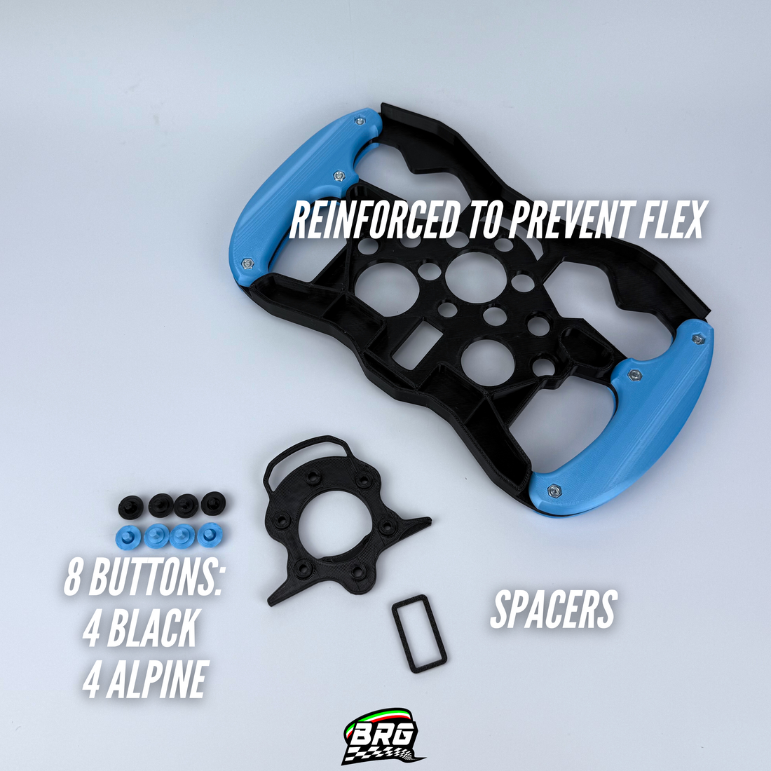 Logitech G29-G920-G923 Open Wheel Mod F1 Team Version.
