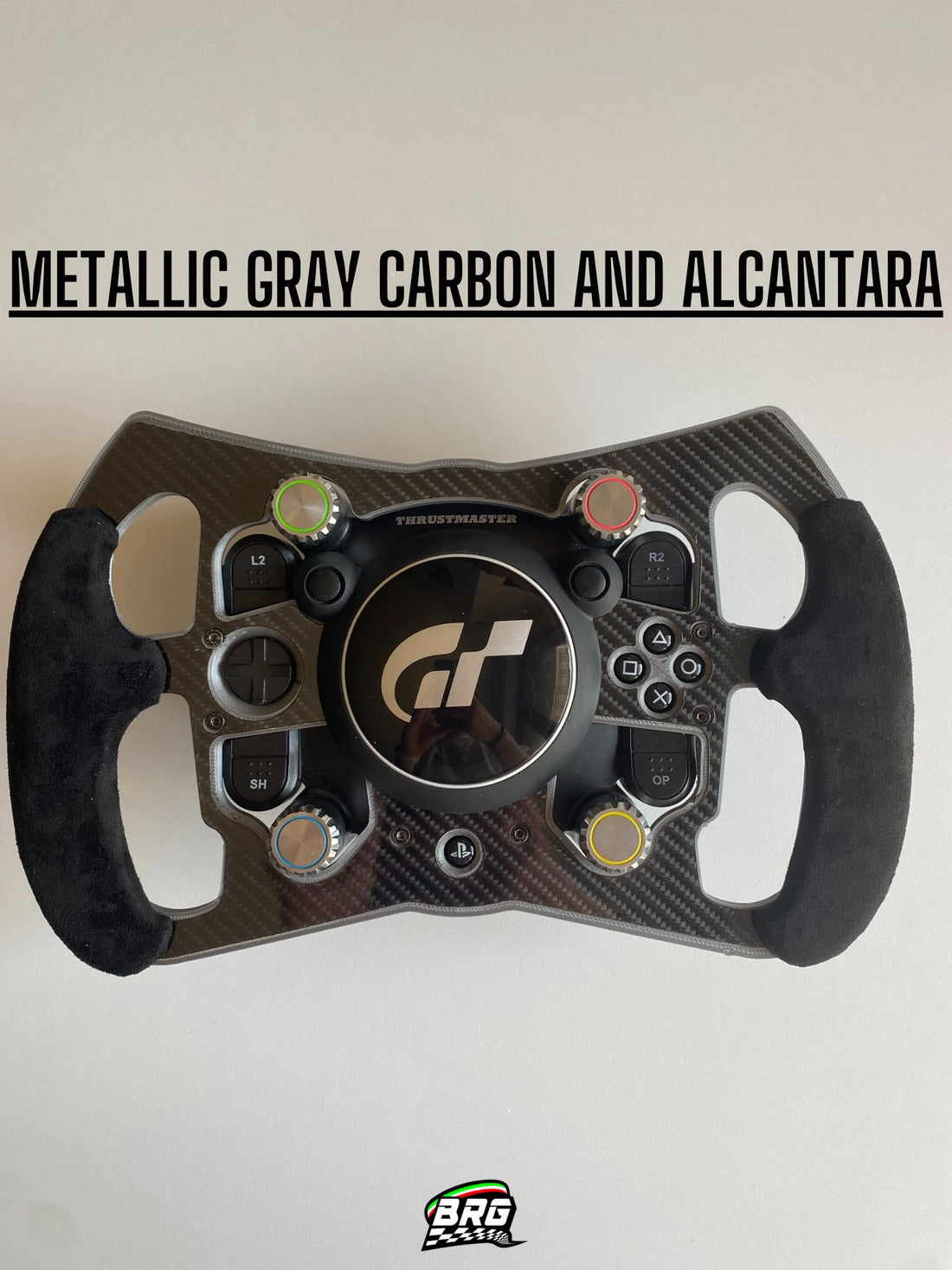 Open Wheel Mod for Thrustmaster T-GT. With Alcantara & 10+colors