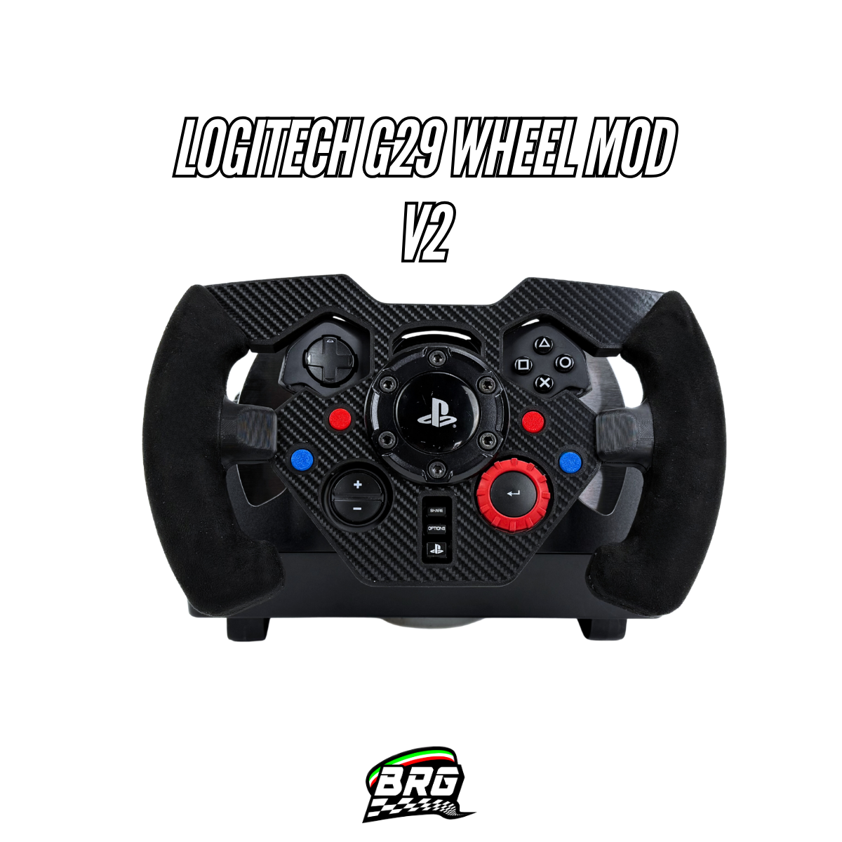 F1 Open Wheel Mod V2 for Logitech G29/G923 PlayStation