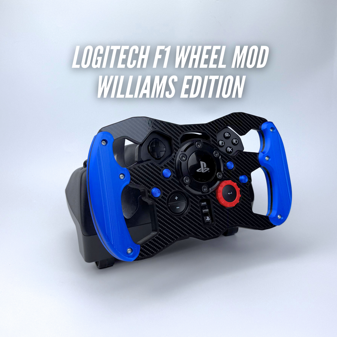 Logitech G29-G920-G923 Open Wheel Mod F1 Team Version.