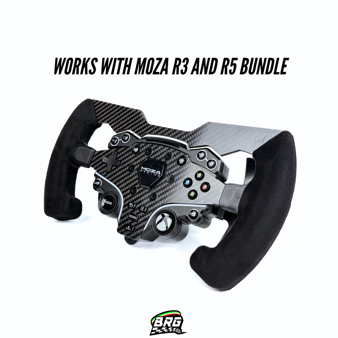 Moza ES Wheel Mod V2 – for ES Wheel Hub - R3-R5 Bundle