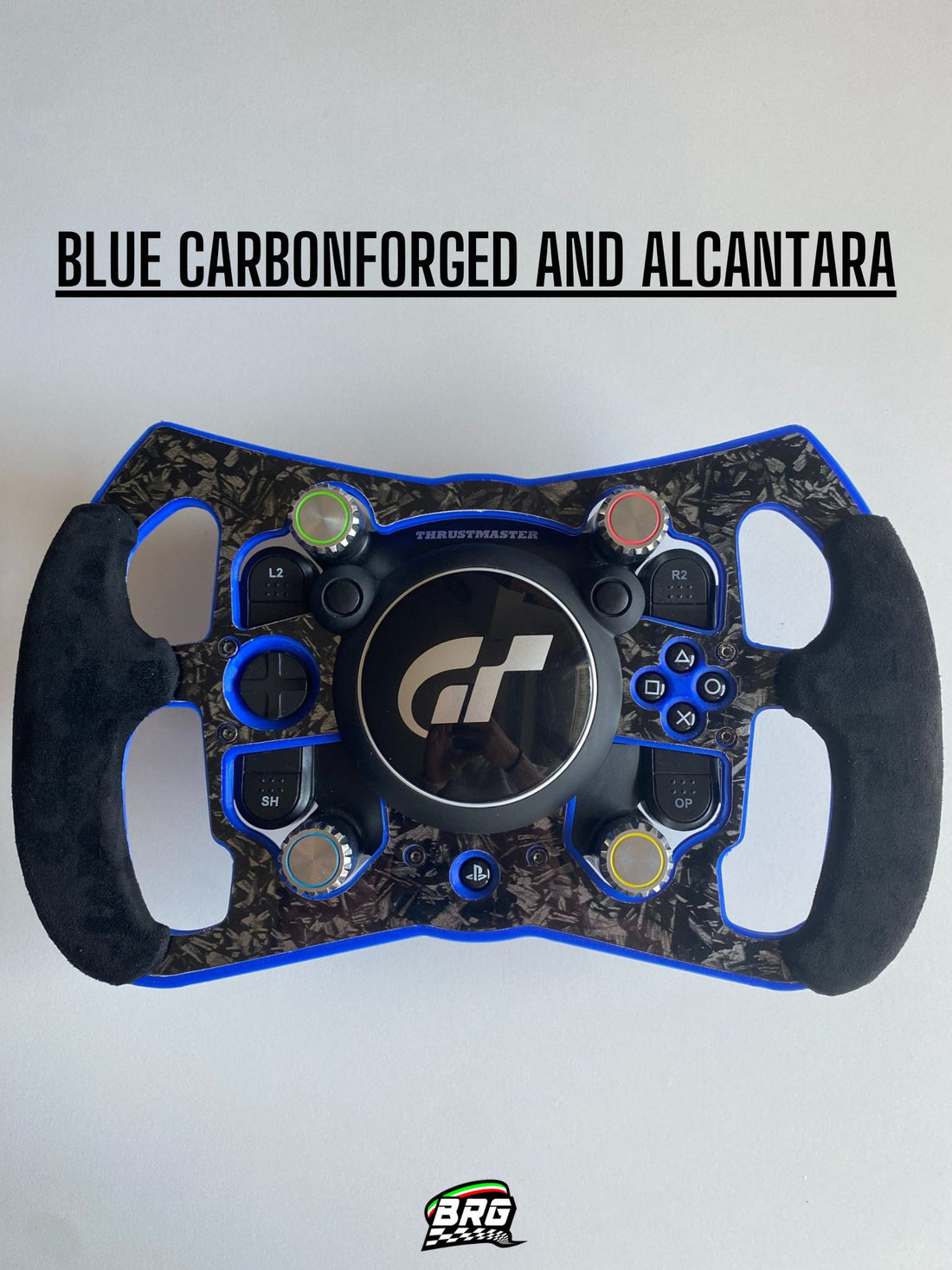 Open Wheel Mod for Thrustmaster T-GT. With Alcantara & 10+colors