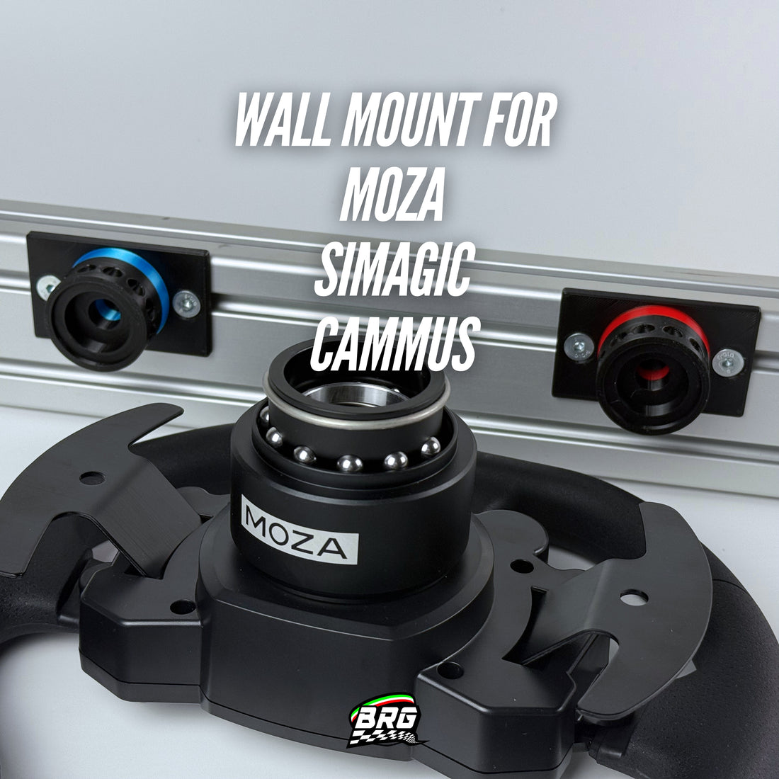 Universal Wall Support / Mount for Moza, Simagic, NRG, Cammus, IMMSOURCE, Accuforce