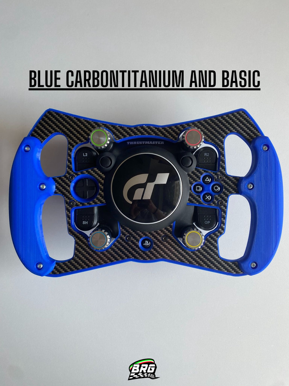 Open Wheel Mod for Thrustmaster T-GT. With Alcantara & 10+colors