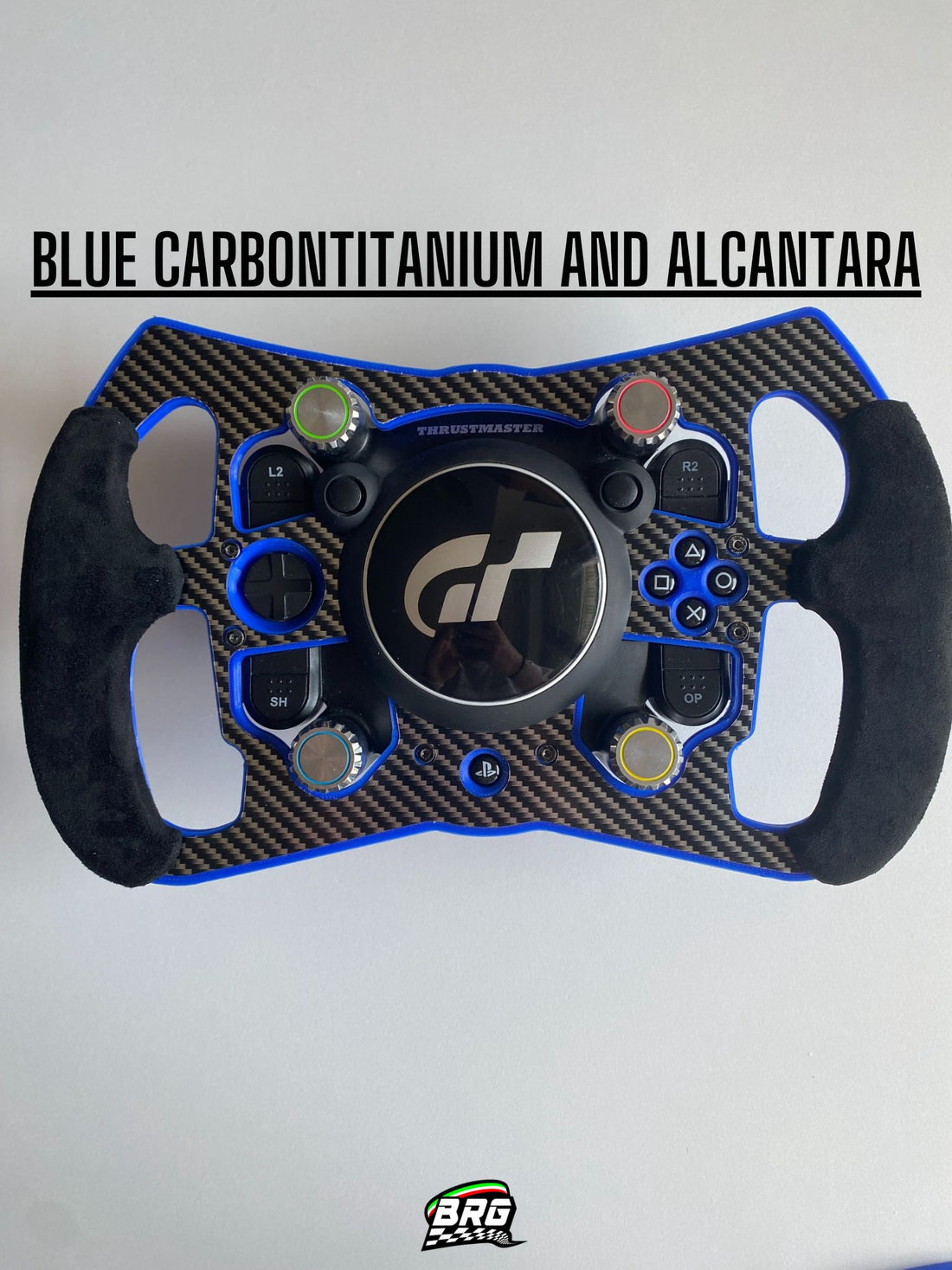 Open Wheel Mod for Thrustmaster T-GT. With Alcantara & 10+colors