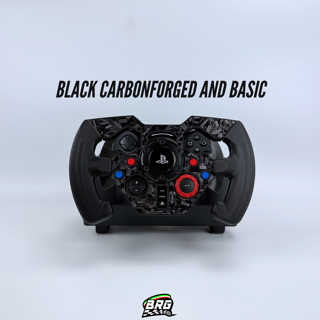 F1 Open Wheel Mod V2 for Logitech G29/G923 PlayStation Black Version