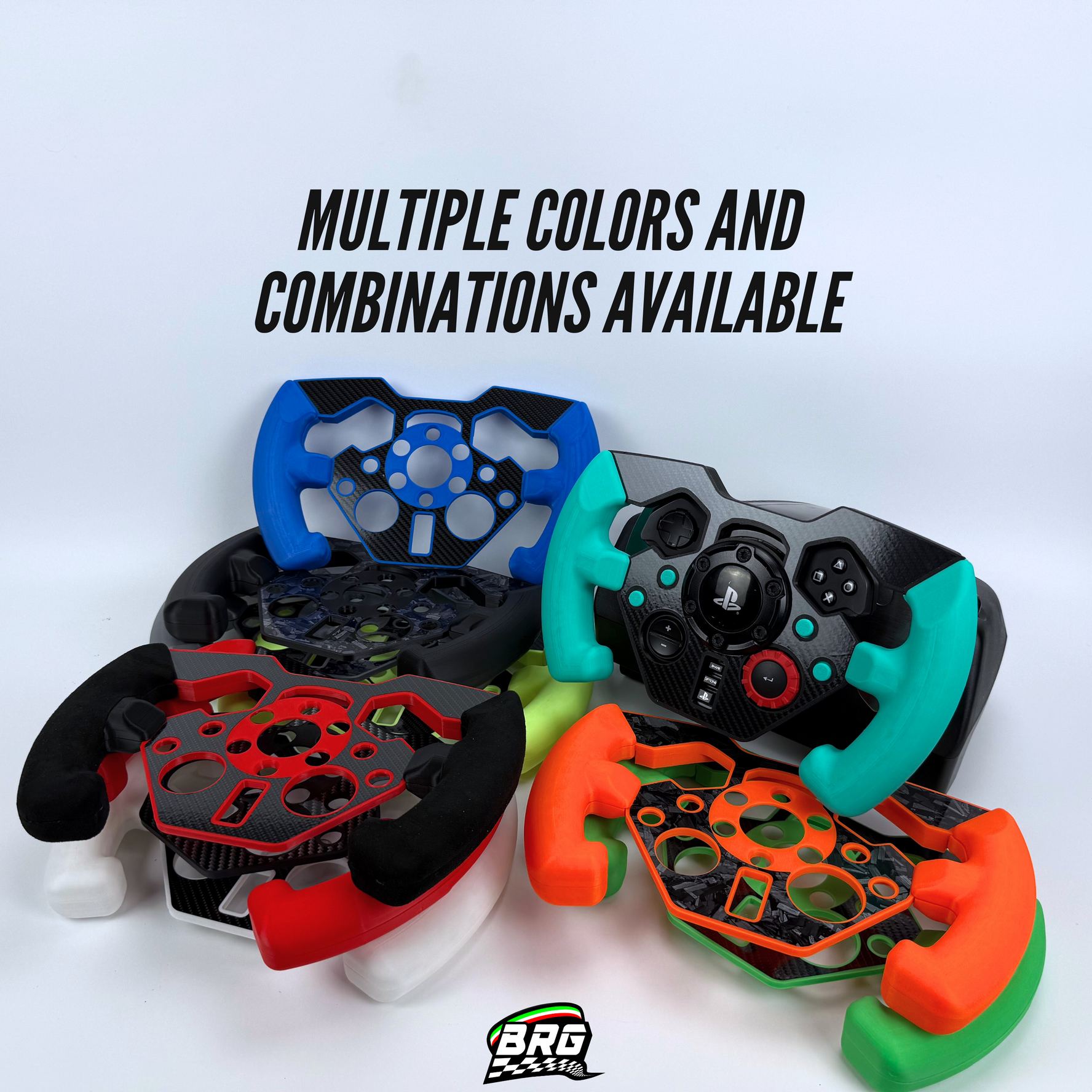 F1 Open Wheel Mod V2 for Logitech G29/G923 PlayStation Black Version