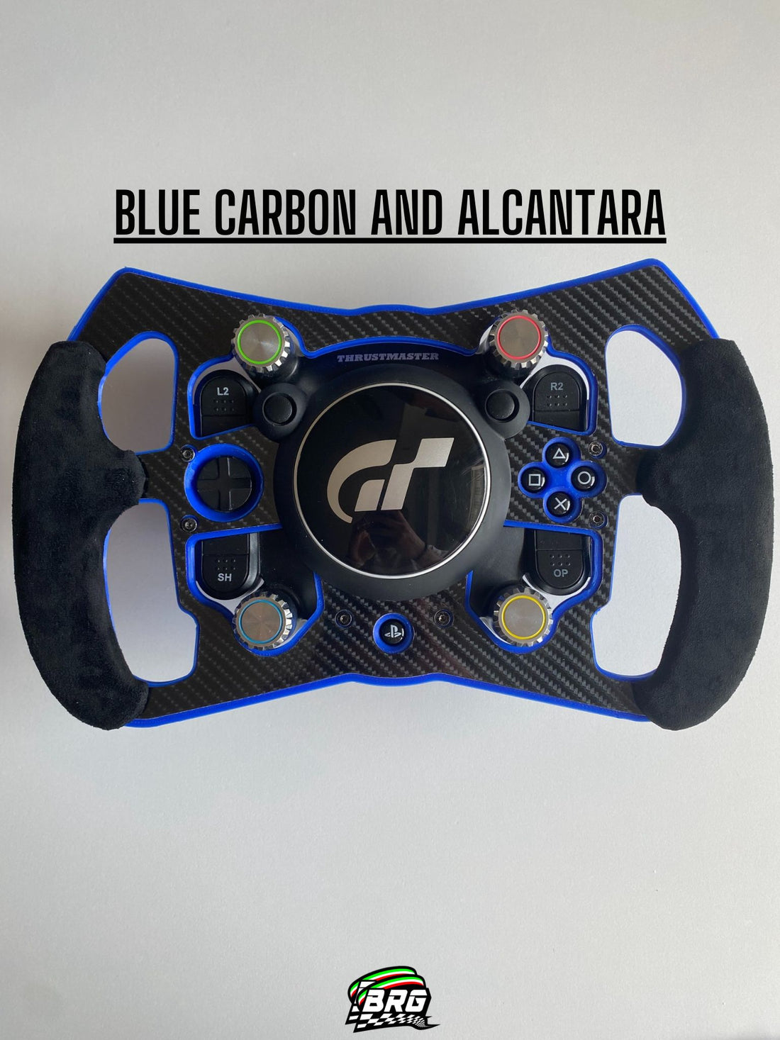 Open Wheel Mod for Thrustmaster T-GT. With Alcantara & 10+colors