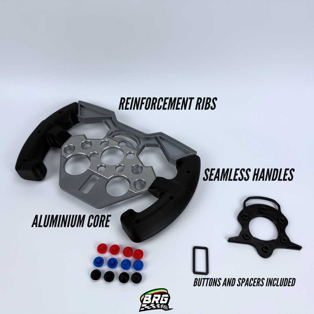 F1 Open Wheel Mod V2 for Logitech G29/G923 PlayStation Black Version