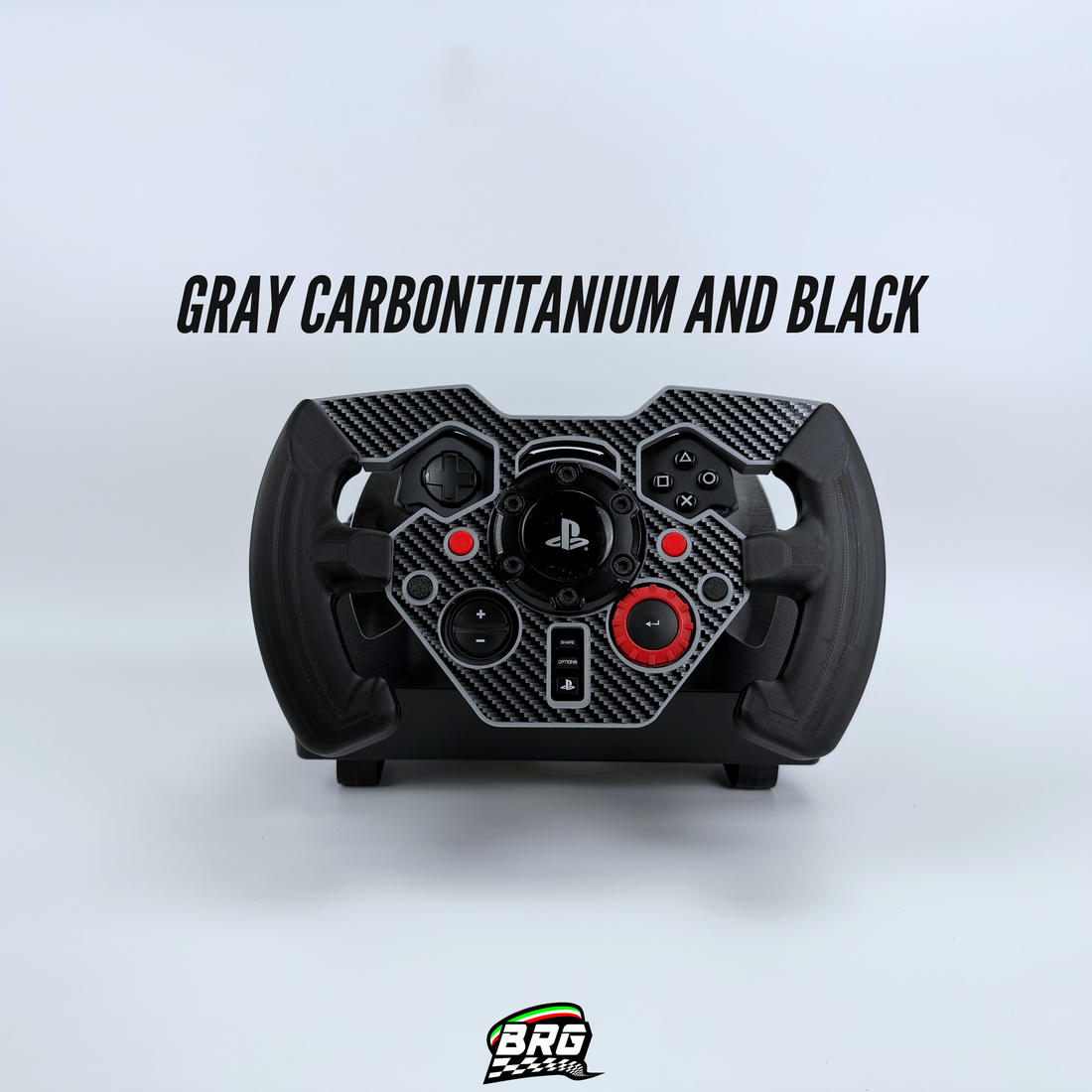 F1 Open Wheel Mod V2 for Logitech G29/G923 PlayStation Black Version