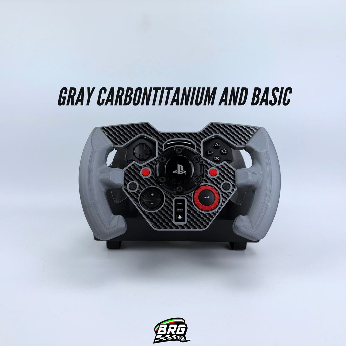 F1 Open Wheel Mod V2 for Logitech G29/G923 PlayStation Black Version