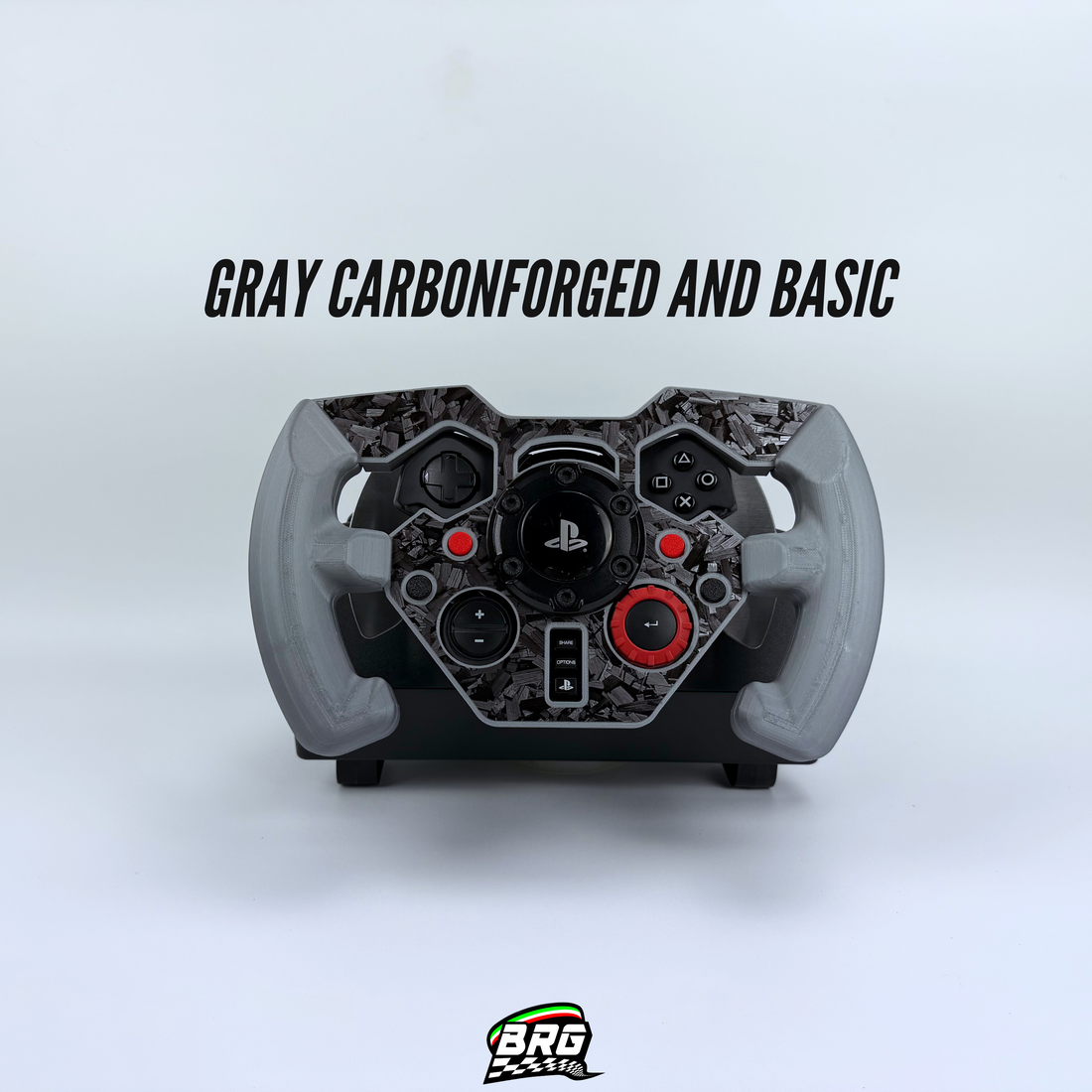 F1 Open Wheel Mod V2 for Logitech G29/G923 PlayStation Black Version