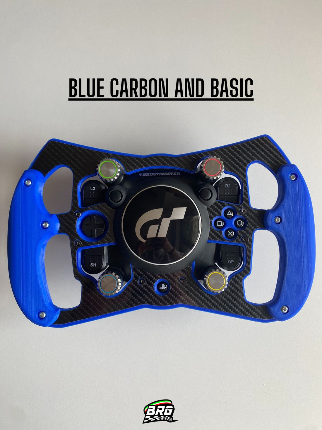 Open Wheel Mod for Thrustmaster T-GT. With Alcantara & 10+colors