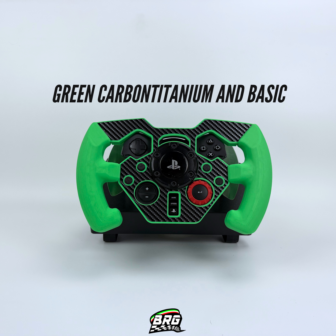 F1 Open Wheel Mod V2 for Logitech G29/G923 PlayStation Black Version