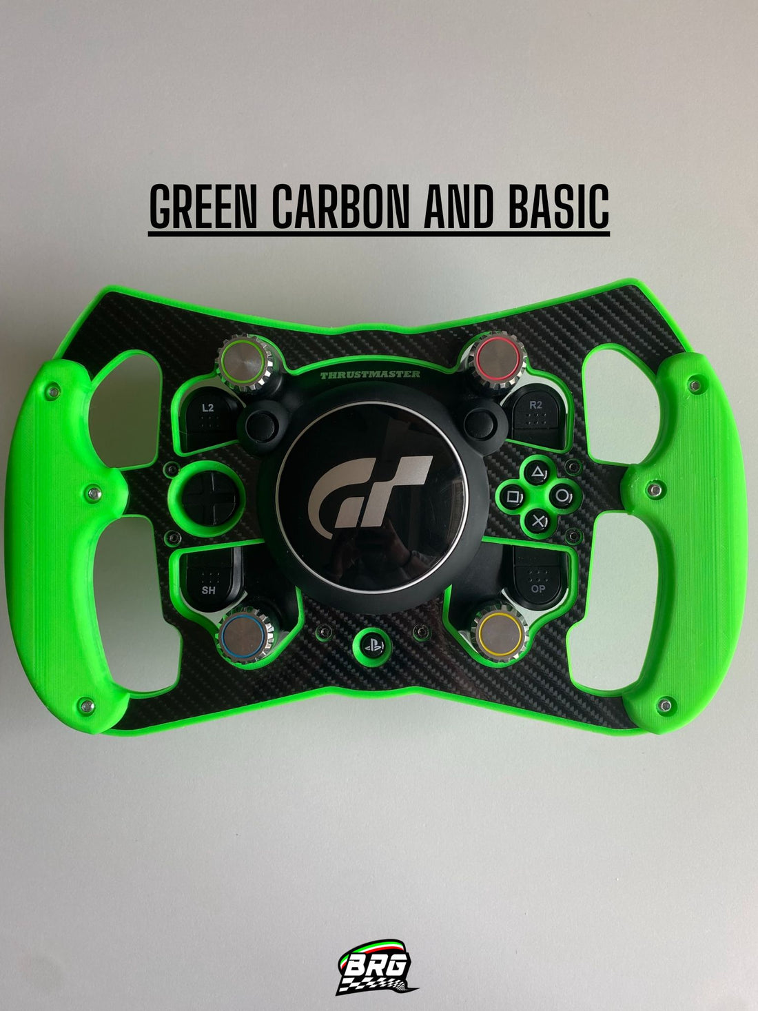 Open Wheel Mod for Thrustmaster T-GT. With Alcantara & 10+colors