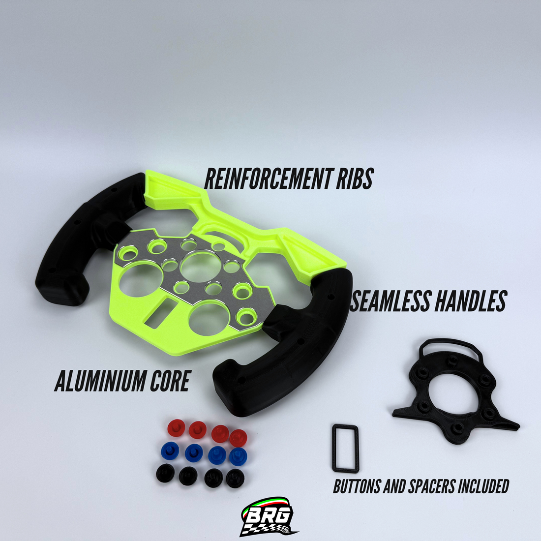 F1 Open Wheel Mod V2 for Logitech G29/G923 PlayStation Black Version