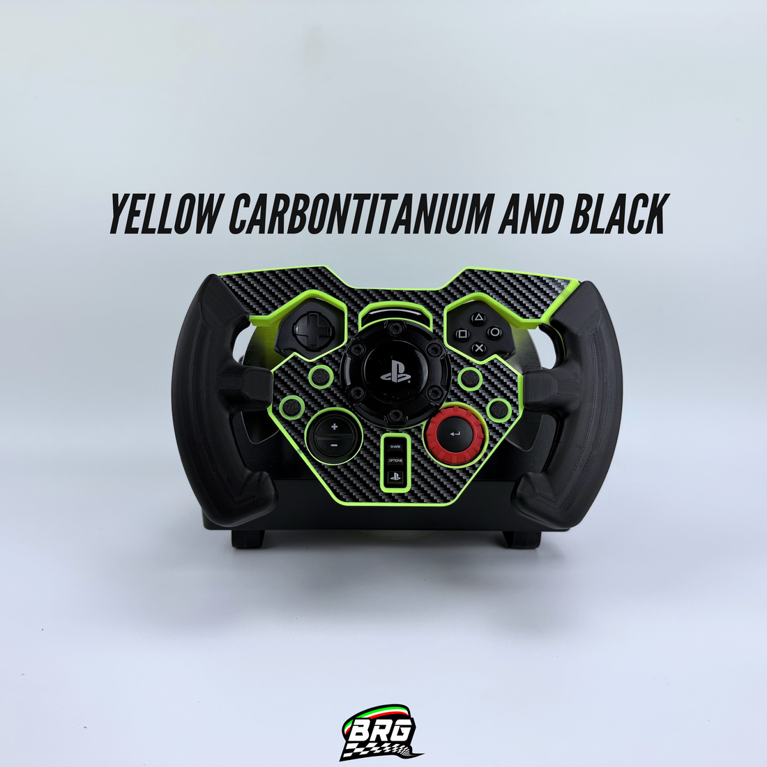 F1 Open Wheel Mod V2 for Logitech G29/G923 PlayStation Black Version