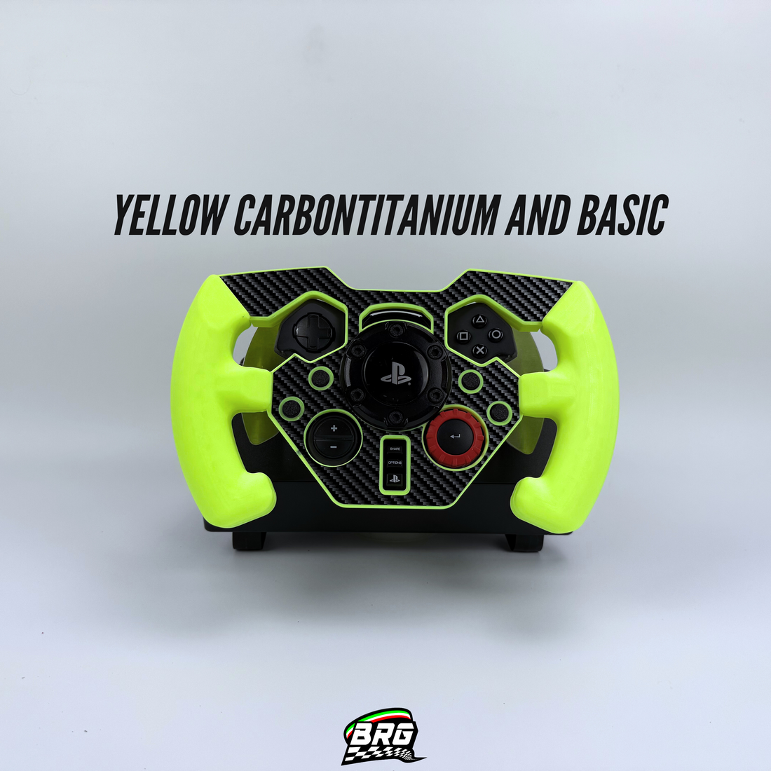 F1 Open Wheel Mod V2 for Logitech G29/G923 PlayStation Black Version