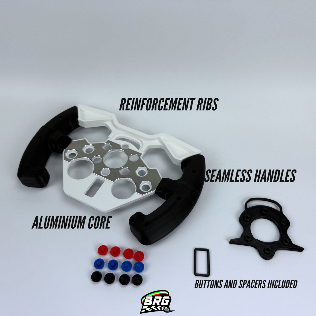 F1 Open Wheel Mod V2 for Logitech G29/G923 PlayStation Black Version