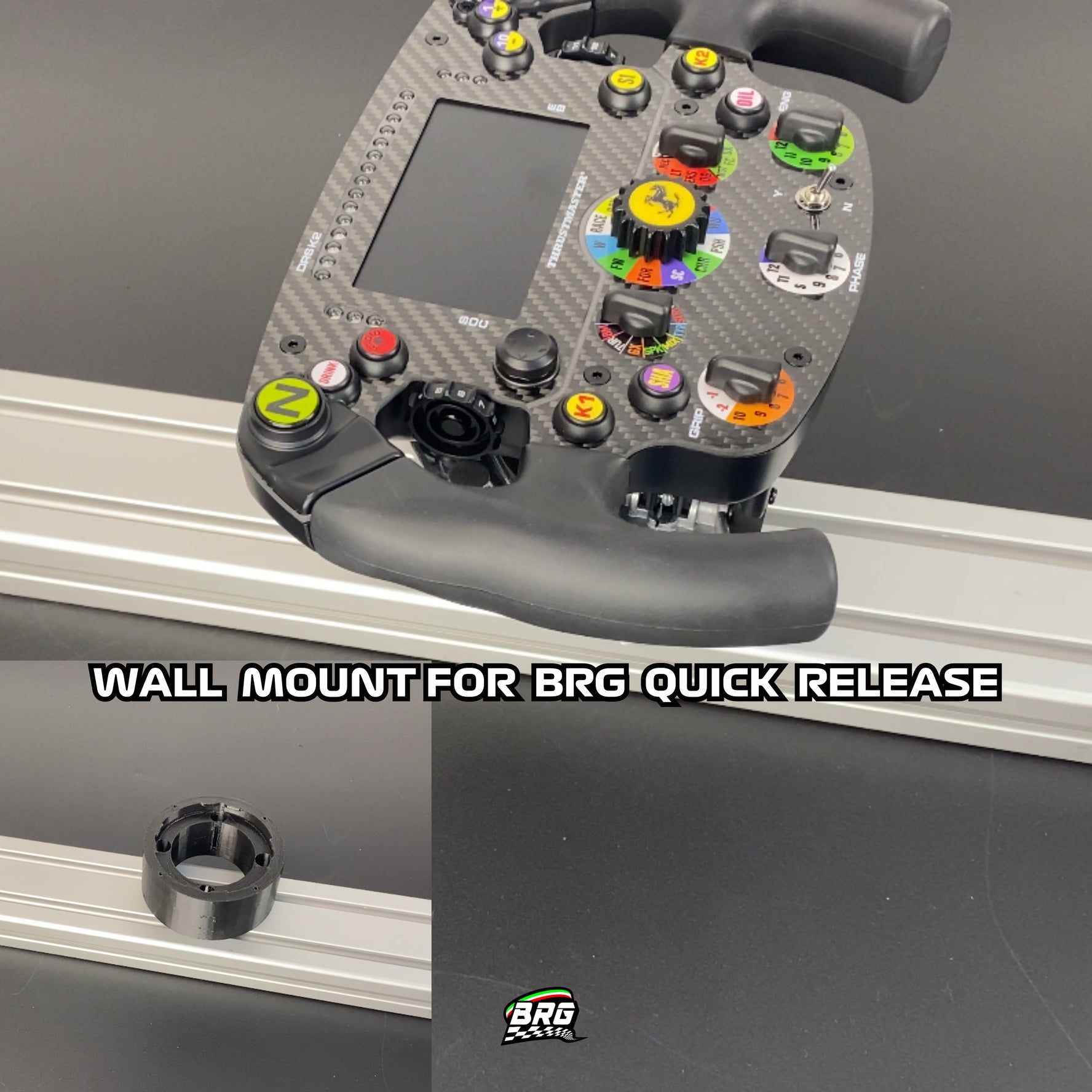 Thrustmaster Wall Support / Mount for BRG Quick Release