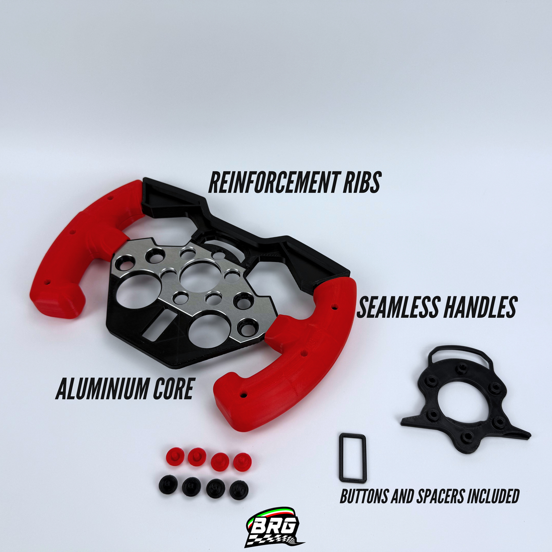F1 Open Wheel Mod V2 for Logitech G29/G923 PlayStation Black Version
