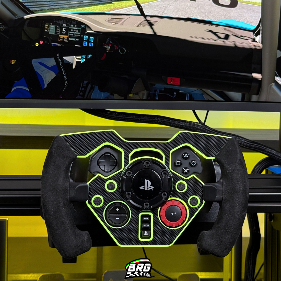 F1 Open Wheel Mod V2 for Logitech G29/G923 PlayStation Black Version