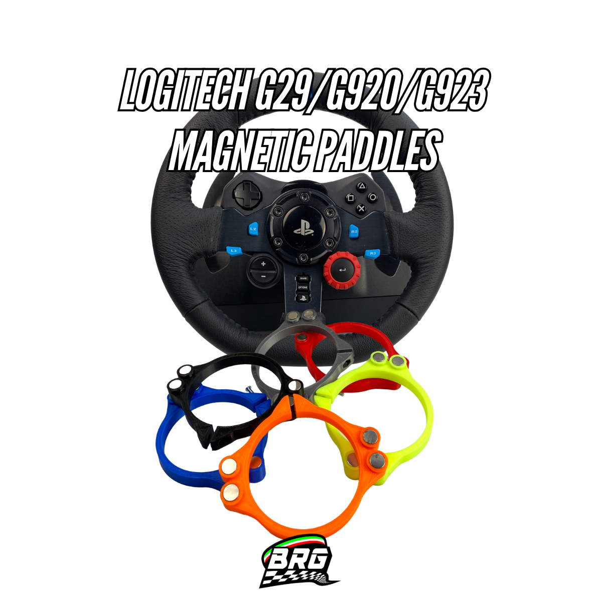 Logitech G29/G920/G923 Magnetic Paddles Shifter Mod