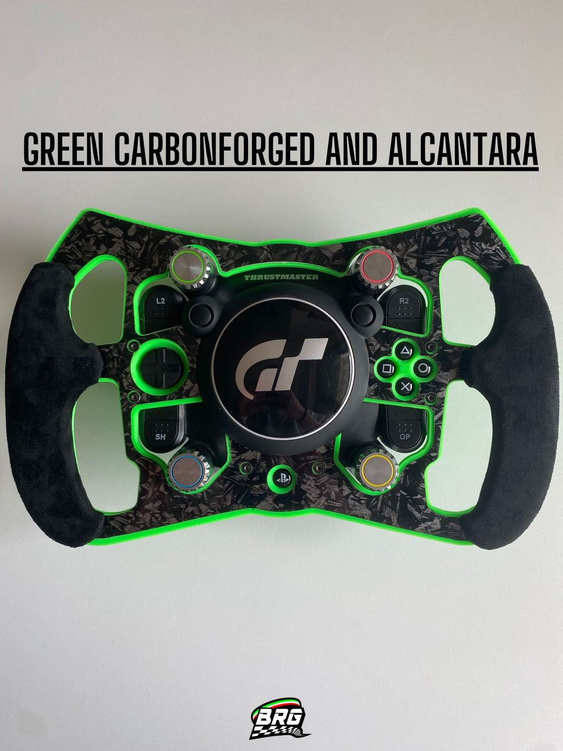 Open Wheel Mod for Thrustmaster T-GT. With Alcantara & 10+colors