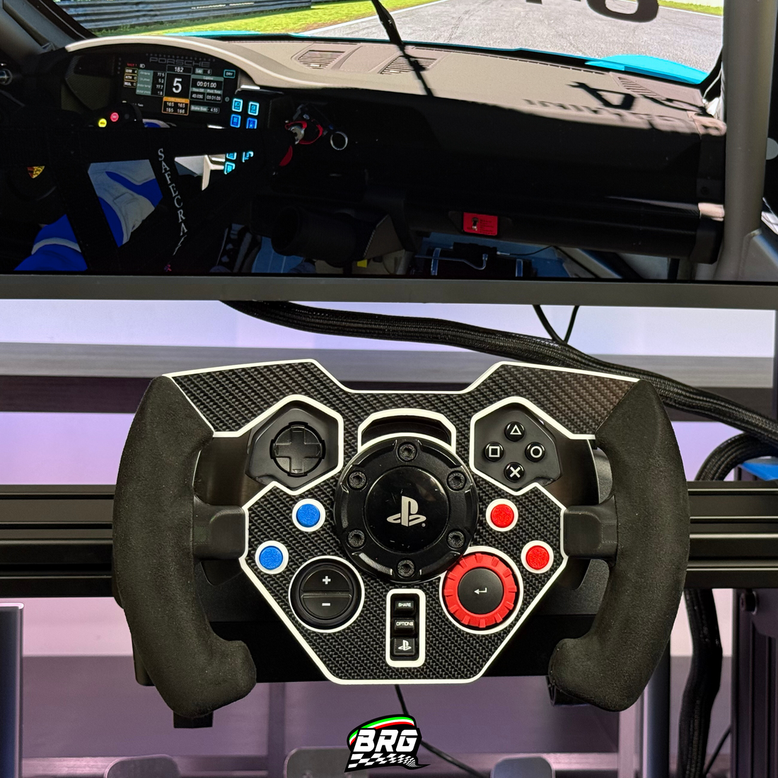 F1 Open Wheel Mod V2 for Logitech G29/G923 PlayStation Black Version