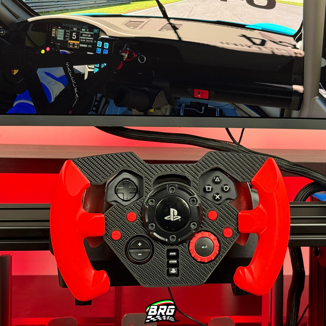 F1 Open Wheel Mod V2 for Logitech G29/G923 PlayStation Black Version