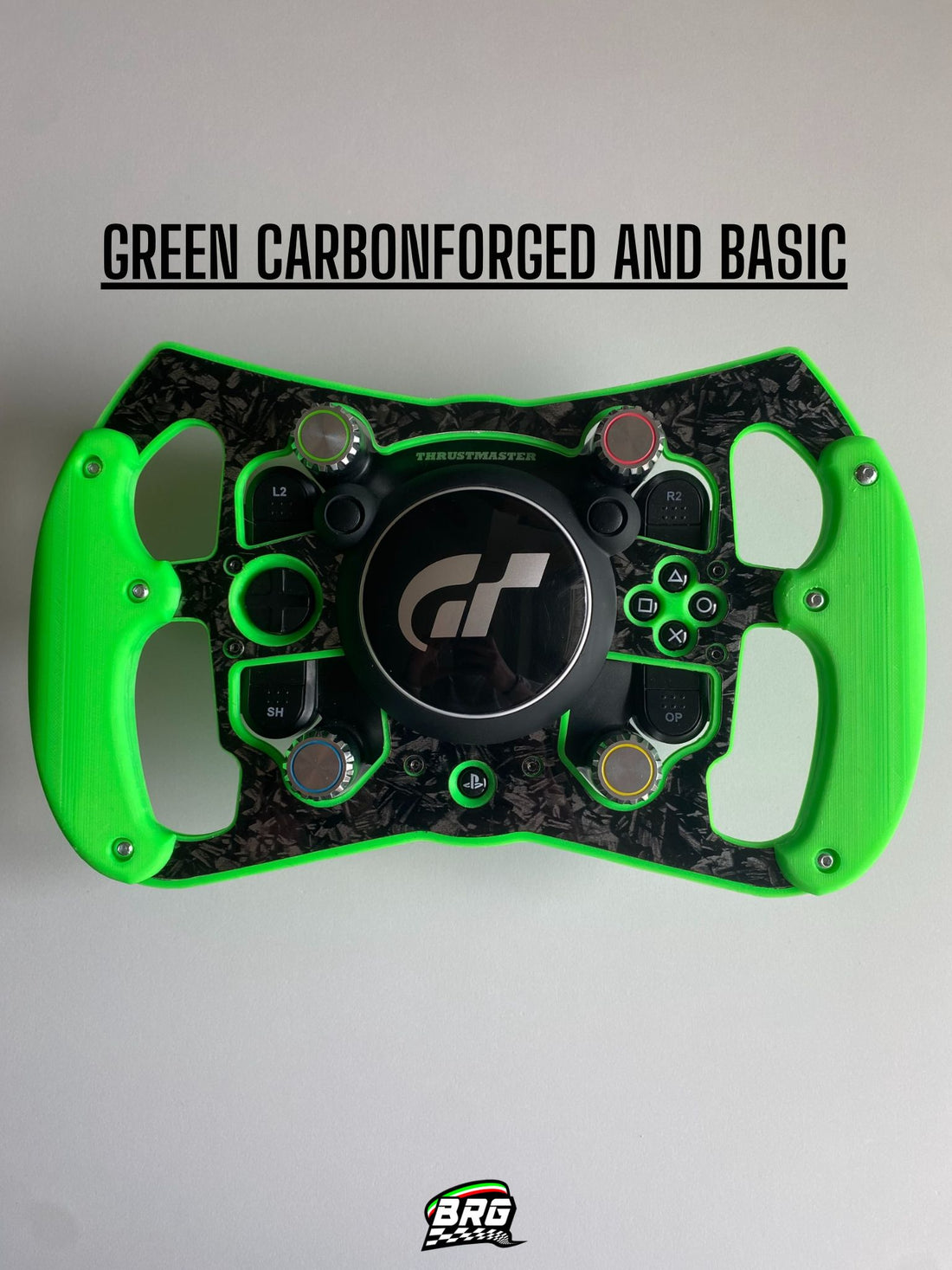 Open Wheel Mod for Thrustmaster T-GT. With Alcantara & 10+colors