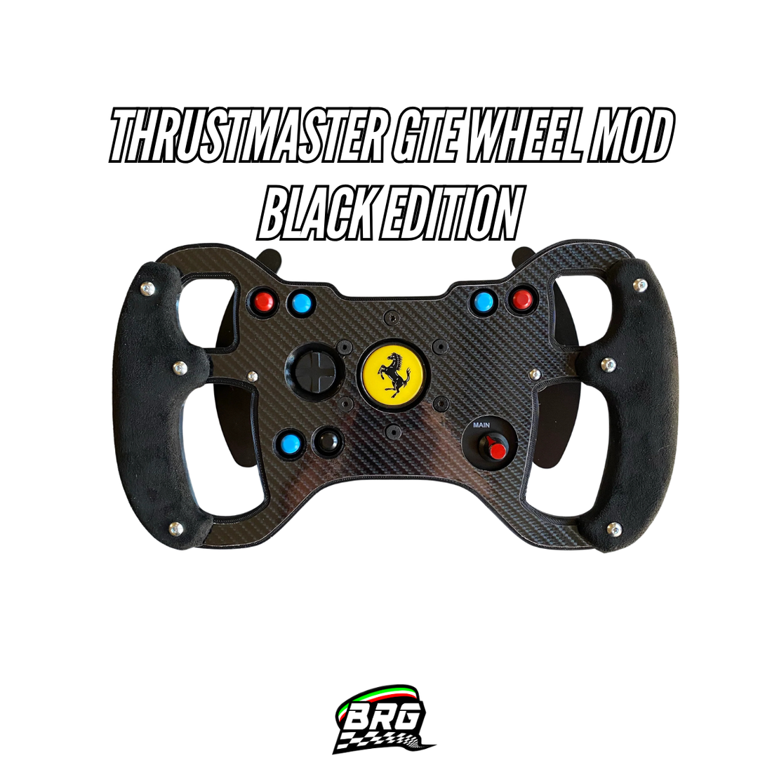 New Alcantara F1 Open Wheel Mod for Thrustmaster GTE/599/TM Wheels, different colors