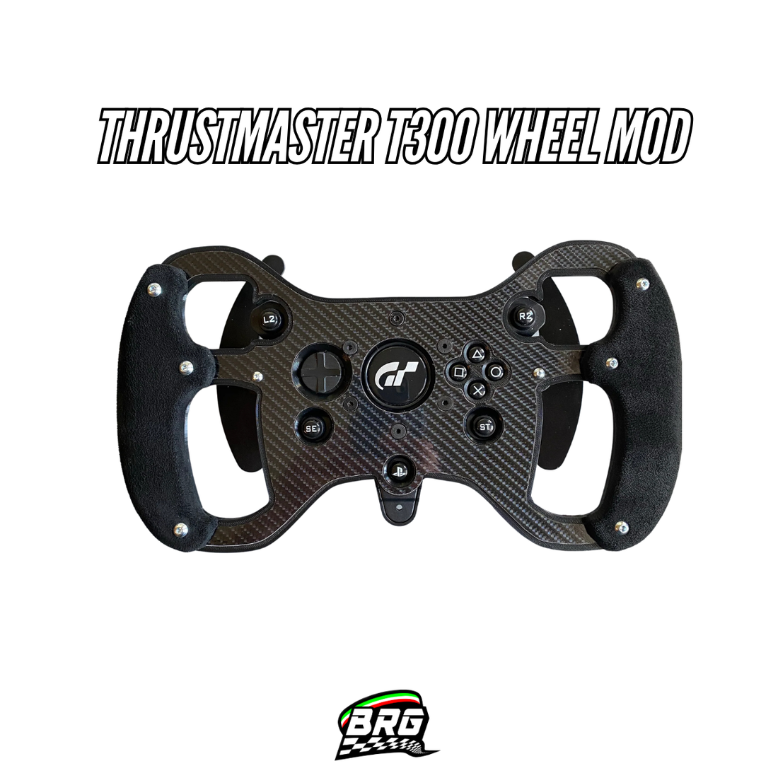 New Alcantara F1 Open Wheel Mod for Thrustmaster T300, different colors