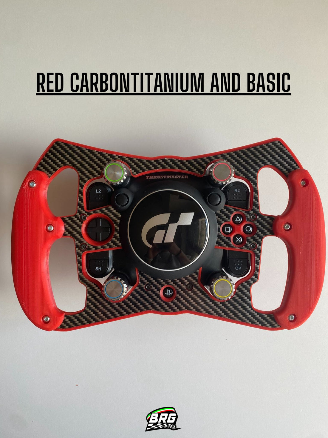 Open Wheel Mod for Thrustmaster T-GT. With Alcantara & 10+colors