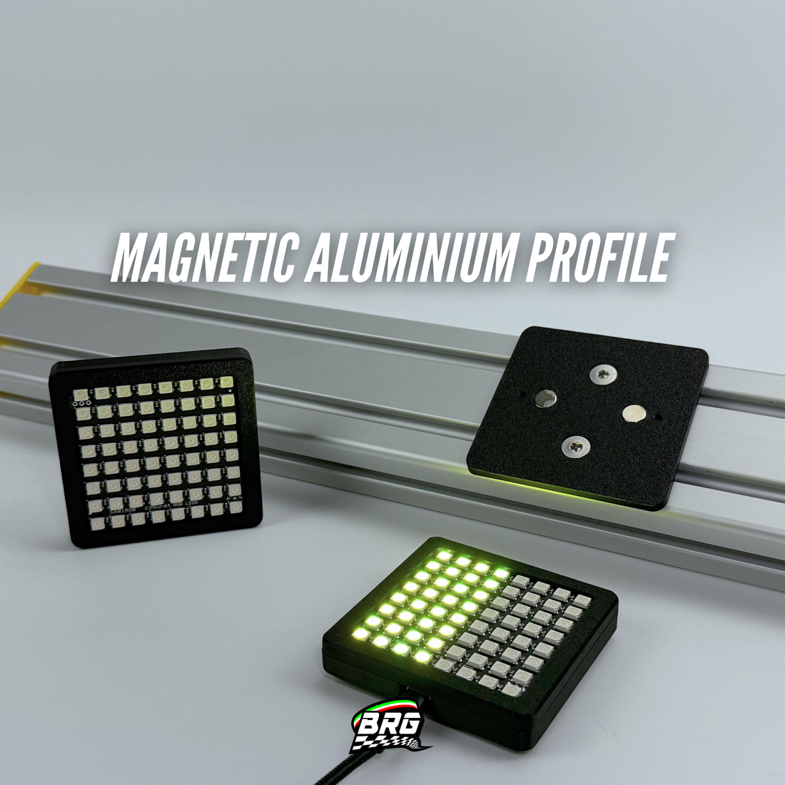 BRG Simracing V1 LED Flag Indicator, 64 LED, Plug and Play