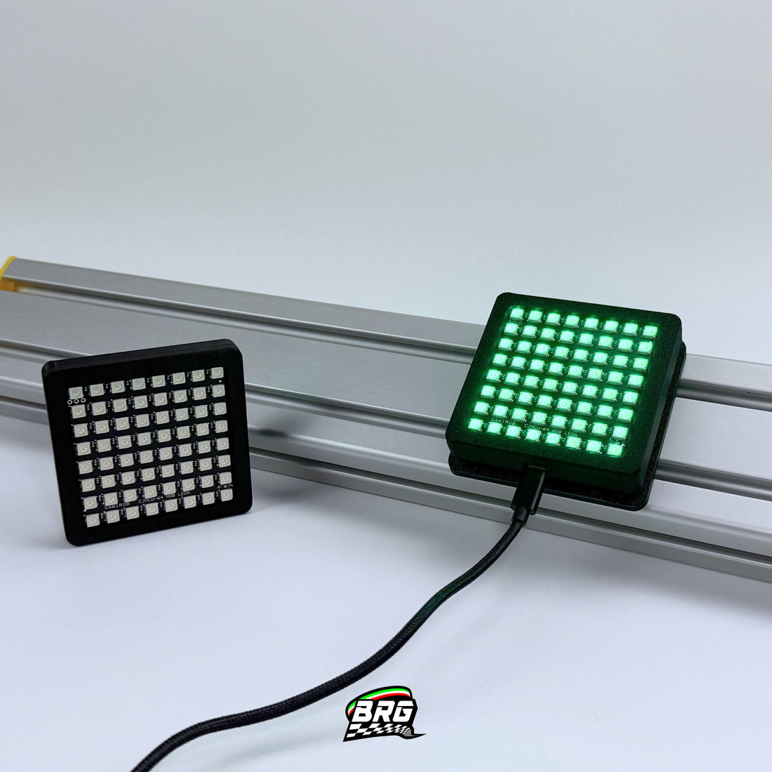 BRG Simracing V1 LED Flag Indicator, 64 LED, Plug and Play