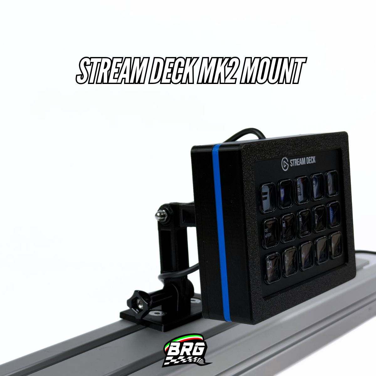 Stream Deck MK2 Mount for Sim Racing