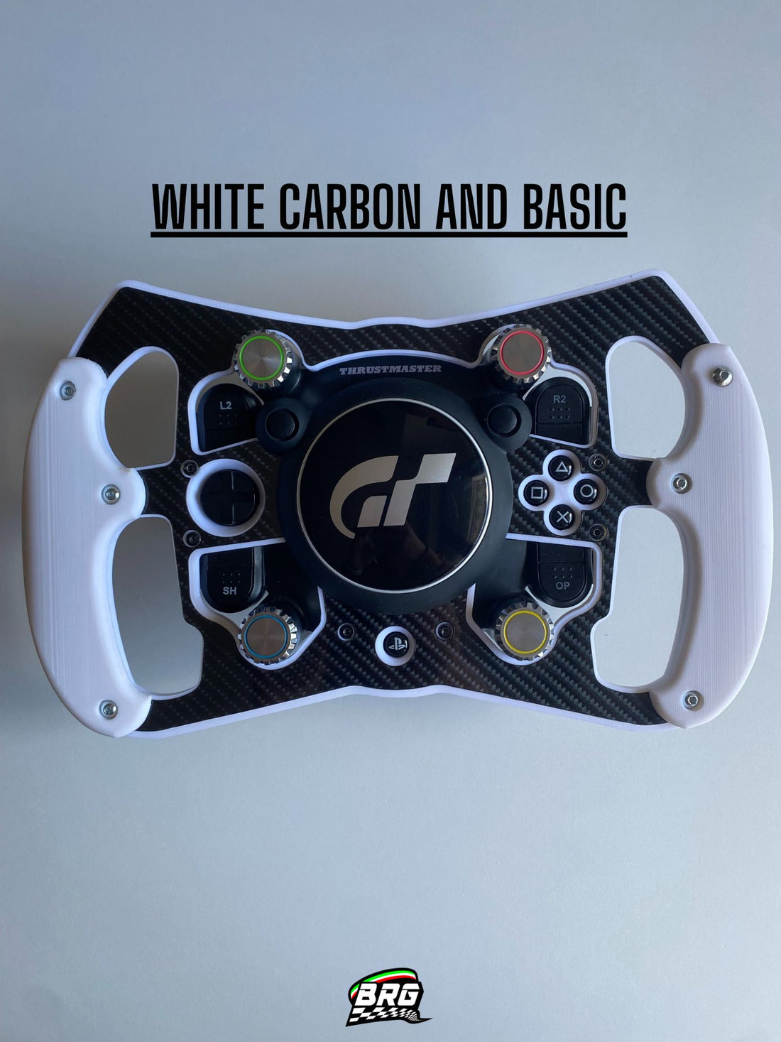 Open Wheel Mod for Thrustmaster T-GT. With Alcantara & 10+colors