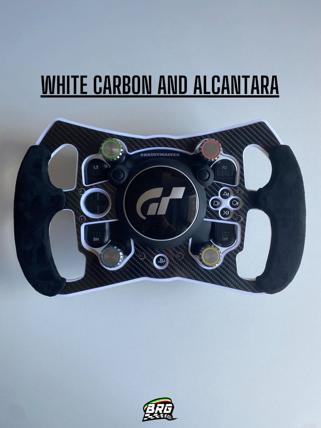 Open Wheel Mod for Thrustmaster T-GT. With Alcantara & 10+colors