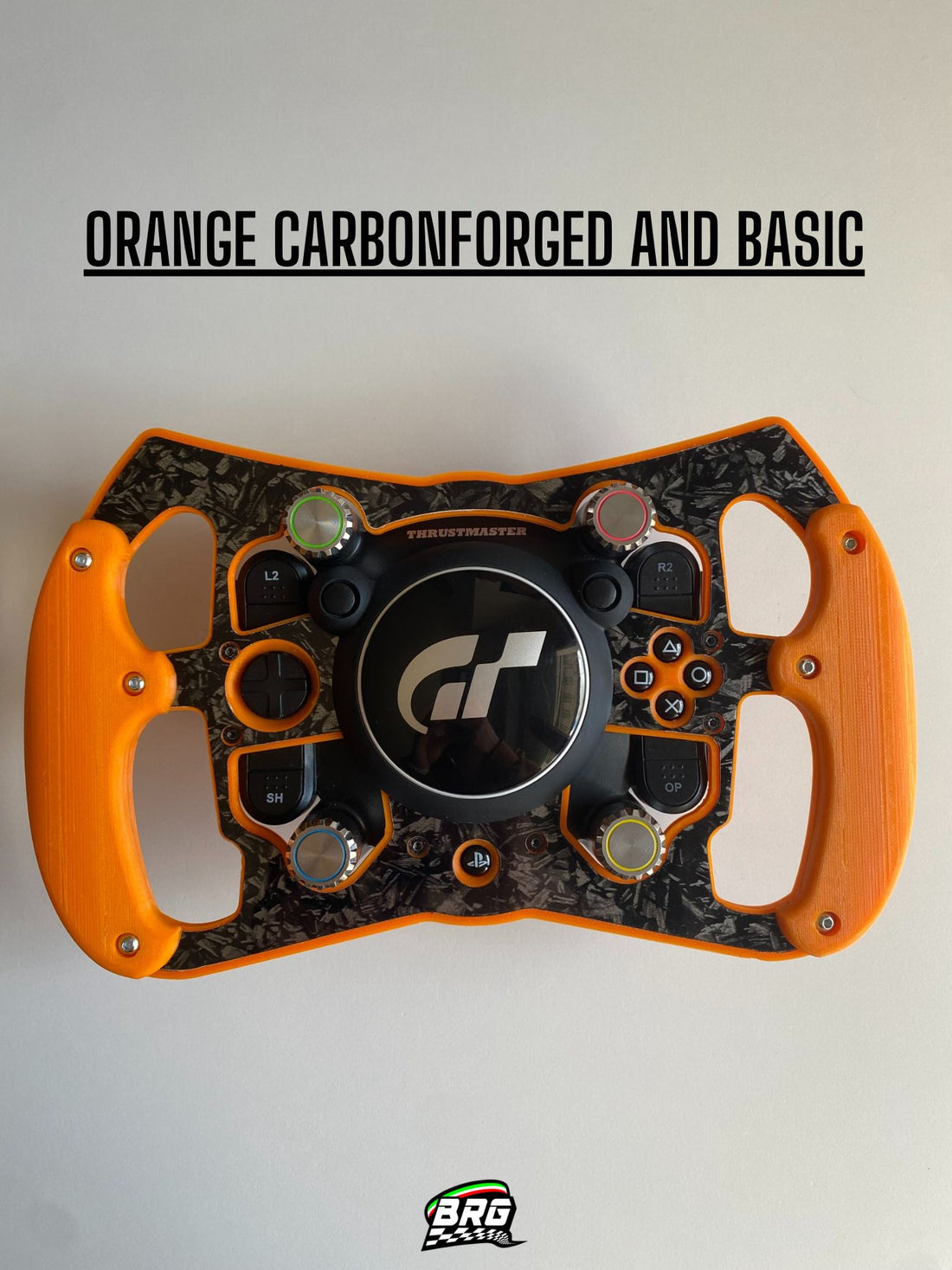 Open Wheel Mod for Thrustmaster T-GT. With Alcantara & 10+colors