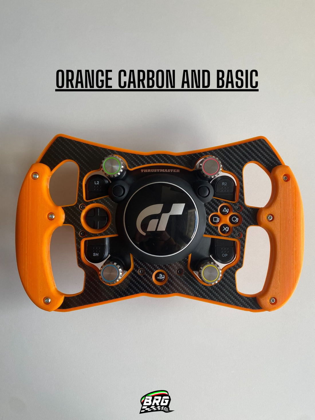 Open Wheel Mod for Thrustmaster T-GT. With Alcantara & 10+colors