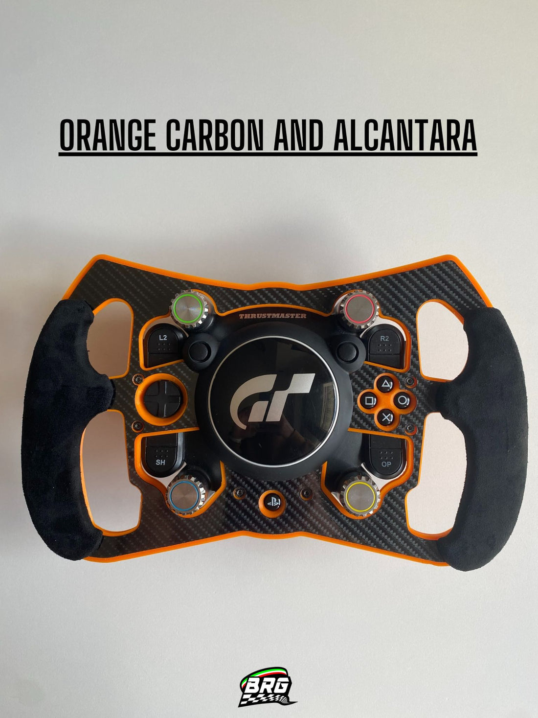 Open Wheel Mod for Thrustmaster T-GT. With Alcantara & 10+colors